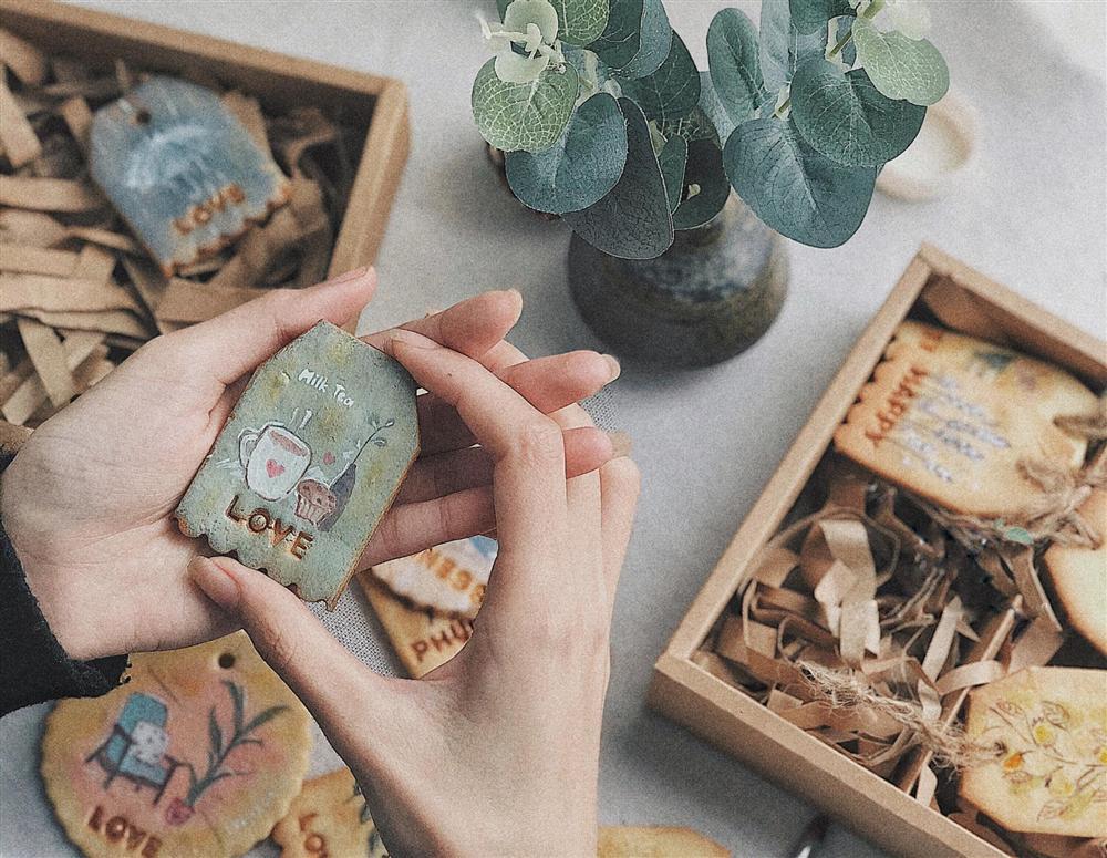 Vạn điều may mắn gửi gắm trên thẻ treo bánh cookies của 9X Hải Phòng-5