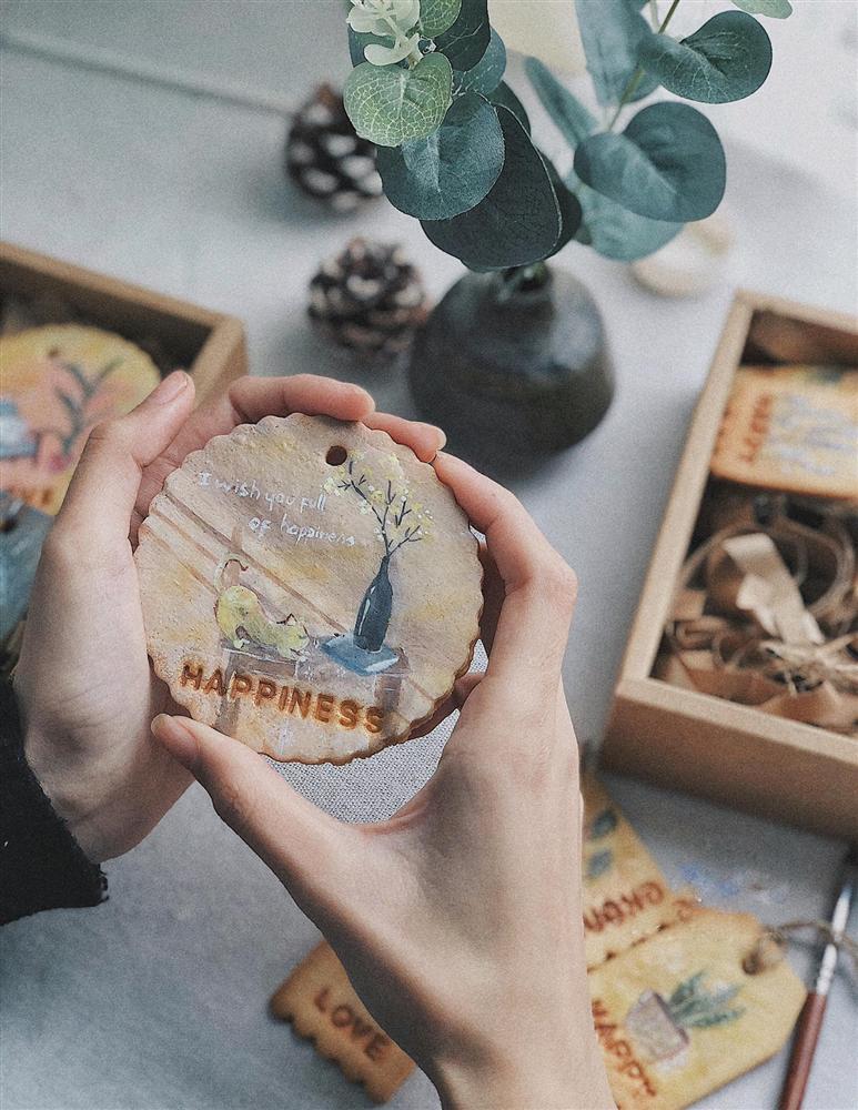 Vạn điều may mắn gửi gắm trên thẻ treo bánh cookies của 9X Hải Phòng-8