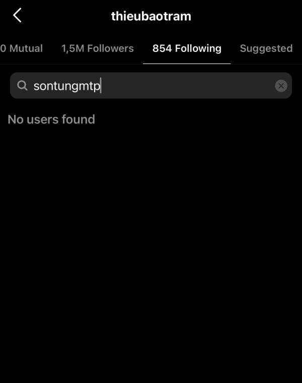 Sau khi dứt khoát unfollow, netizen đồn Thiều Bảo Trâm không còn chung nhà với Sơn Tùng-2