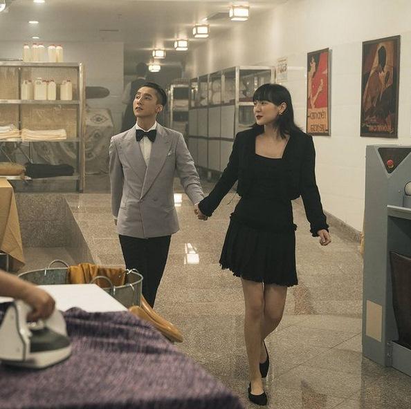 Giữa nghi án Thiều Bảo Trâm chia tay, Hải Tú diện áo đôi phu thê với Sơn Tùng-9