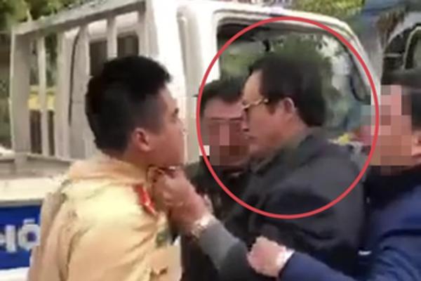 Tỉnh Tuyên Quang xử lý nghiêm chi cục trưởng túm áo CSGT-1