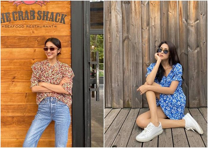 Diện đồ họa tiết chuẩn như Thanh Hằng, Hà Tăng giúp nàng nổi bật dịp Tết 2021-4