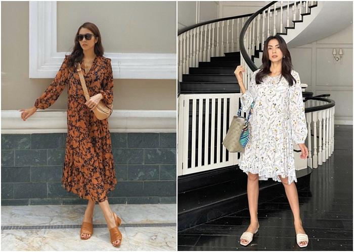 Diện đồ họa tiết chuẩn như Thanh Hằng, Hà Tăng giúp nàng nổi bật dịp Tết 2021-5