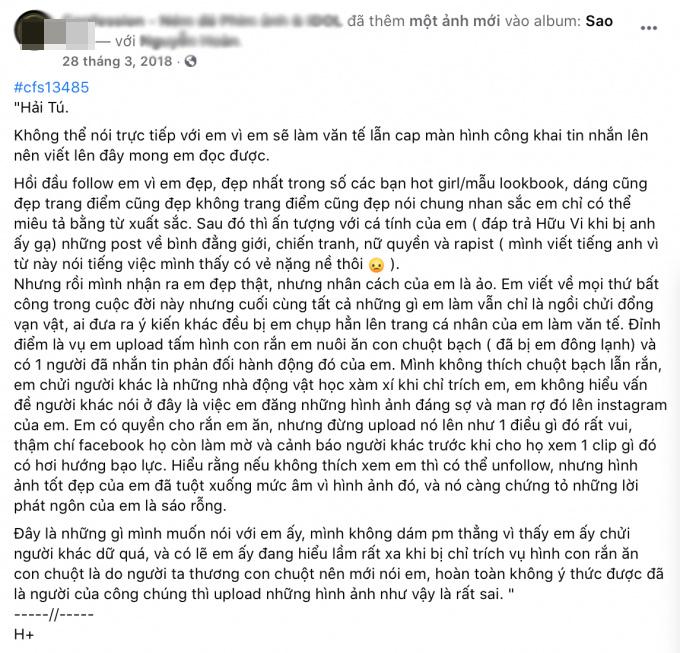 Từ 2 năm trước Hải Tú đã bị ném đá khi có hành động ghê rợn với động vật-4