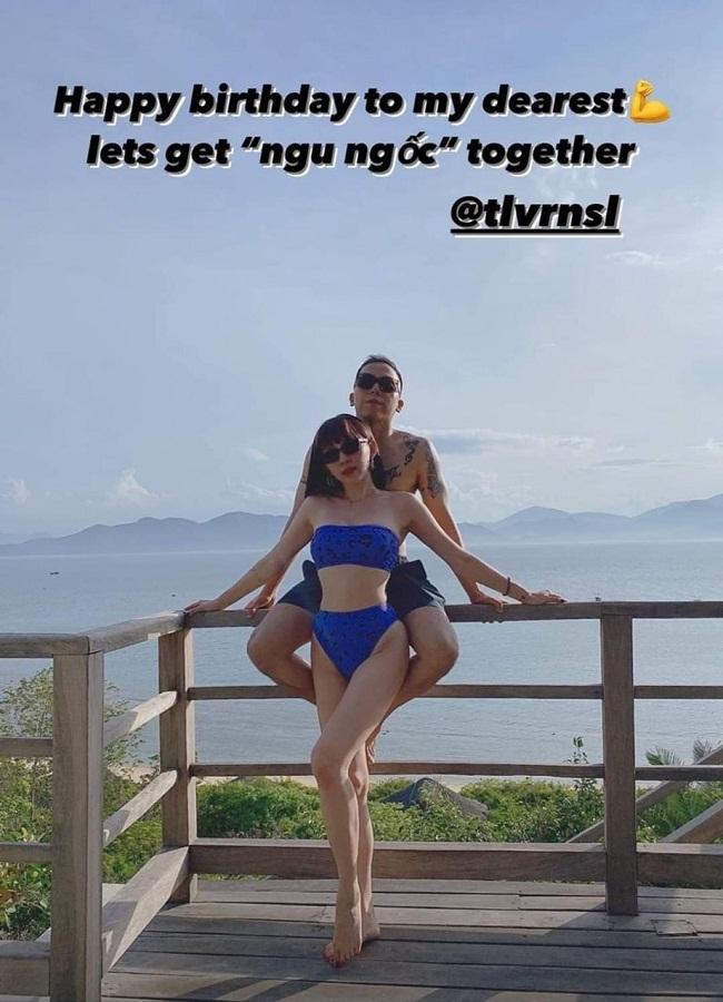 Vợ chồng Tóc Tiên gây sốt với lần hiếm hoi cùng khoe body-1