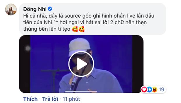 Bị nghi ngờ hát nhép, Đông Nhi công khai clip gốc song ca cùng Đen Vâu để chứng minh live 100%-3