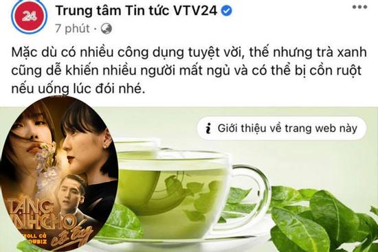 VTV 'cà khịa' gắt sự xuất hiện của 'trà xanh' khi Sơn Tùng - Thiều Trâm tan vỡ