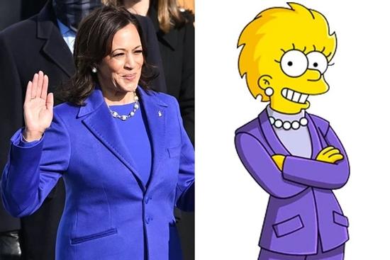 21 năm trước 'The Simpsons' đã tiên tri Kamala Harris thành Phó Tổng thống