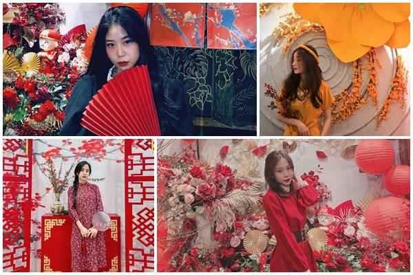 Đầu xuân ngọt ngào với 3 quán cafe tone hồng đốn tim hội bánh bèo ở Hà Nội-14