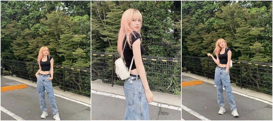 Học Thiều Bảo Trâm cách phối quần jeans vừa hack dáng vừa trendy-9