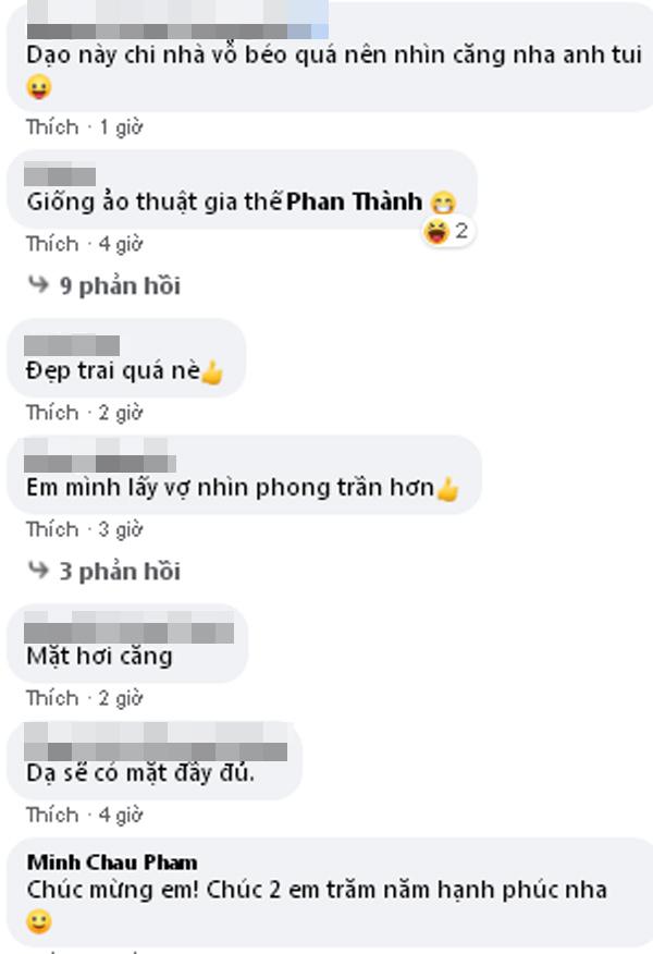 Phan Thành lộ thân hình phát tướng sau gần 2 tháng lên chức chú rể-2