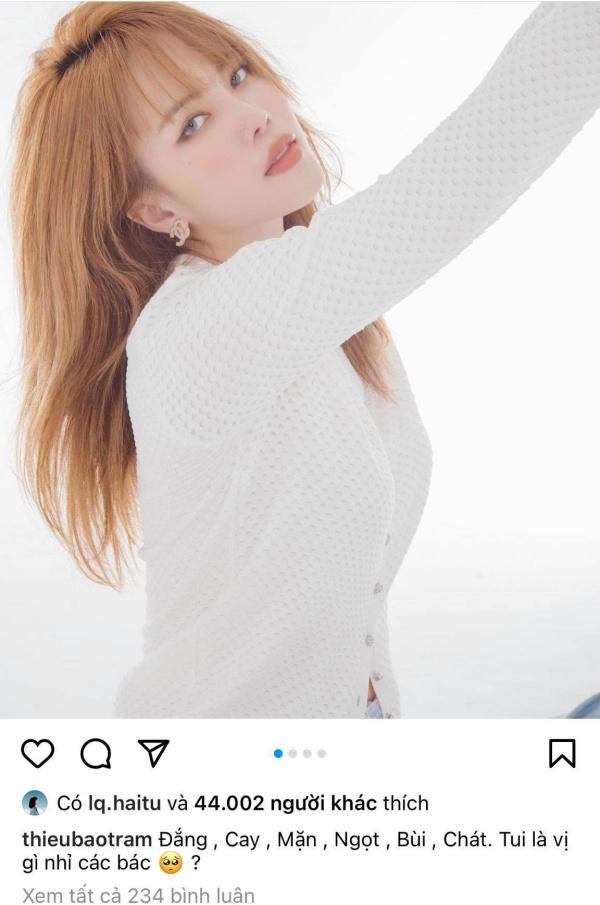 Động thái bất ngờ của Hải Tú với Thiều Bảo Trâm sau biến trà xanh-1