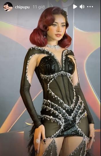 Diện đầm xuyên thấu nghi đạo nhái, Chi Pu chiếm ngôi sexy của Ngọc Trinh-3