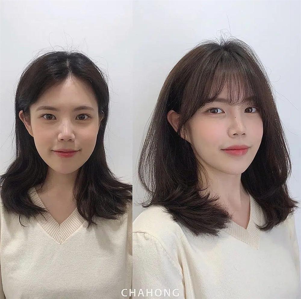 Cách tìm được kiểu tóc mái chân ái giúp nhan sắc thăng hạng, gương mặt trẻ trung hơn hẳn-2