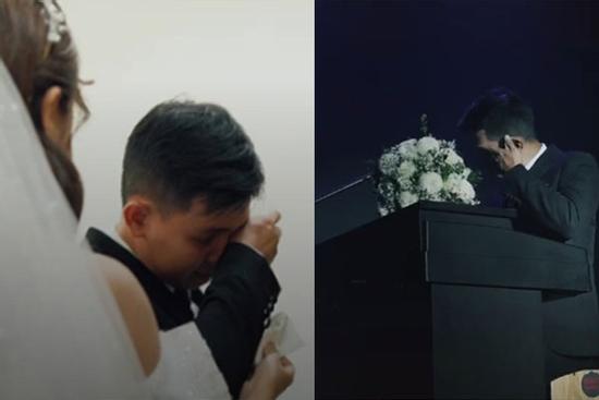 Xôn xao clip chú rể khóc nức nở ở đám cưới, nguyên nhân phía sau gây bất ngờ