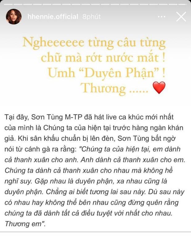 H’Hen Niê có động thái đặc biệt giữa lúc Sơn Tùng M-TP và bạn gái vướng drama tan vỡ-1