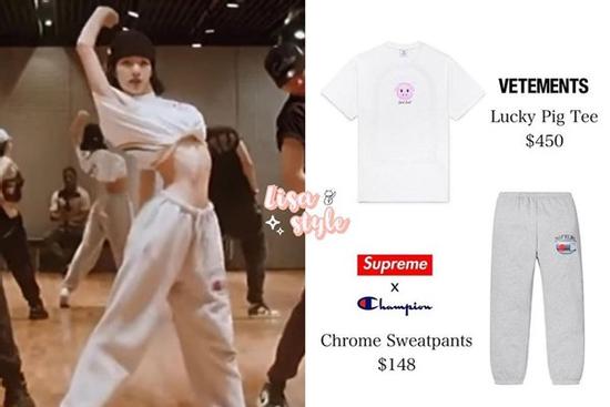 Style sao Hàn tuần qua: BLACKPINK Lisa khoe body 'bỏng mắt', diện áo phông sương sương chục triệu