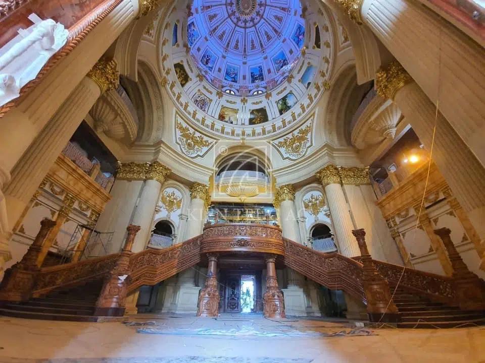 Xỉu ngang xỉu dọc lâu đài dát vàng ở Ninh Bình: Xây thô 400 tỷ, riêng cổng 40 tỷ-7