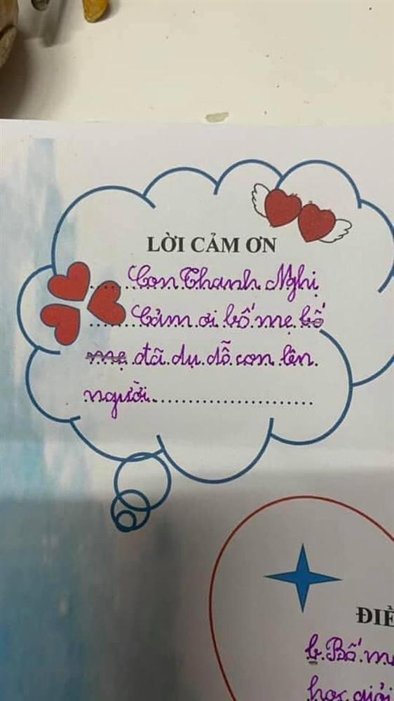 Gửi thư cảm ơn, cậu nhóc viết 2 từ khiến phụ huynh giật mình tưởng bị cà khịa-1