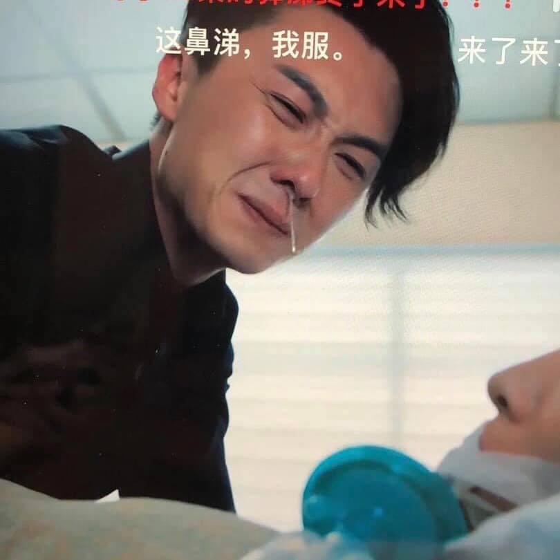Cảnh khóc chảy nước mũi của mỹ nam TVB khiến netizen thương cho nữ chính-1