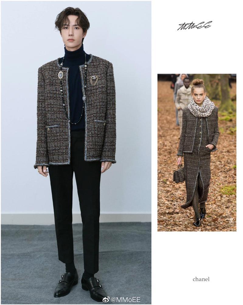 Vương Nhất Bác diện đồ nữ giới vẫn điển trai ngời ngời-3