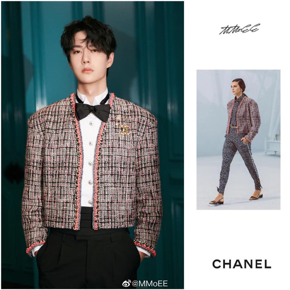 Vương Nhất Bác diện đồ nữ giới vẫn điển trai ngời ngời-4