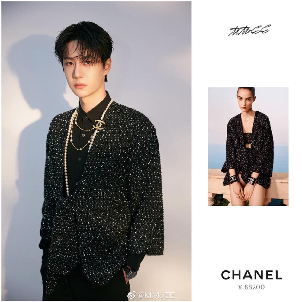 Vương Nhất Bác diện đồ nữ giới vẫn điển trai ngời ngời-9