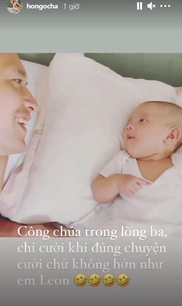 Hồ Ngọc Hà khoe khoảnh khắc cặp song sinh tập lẫy cực yêu-3