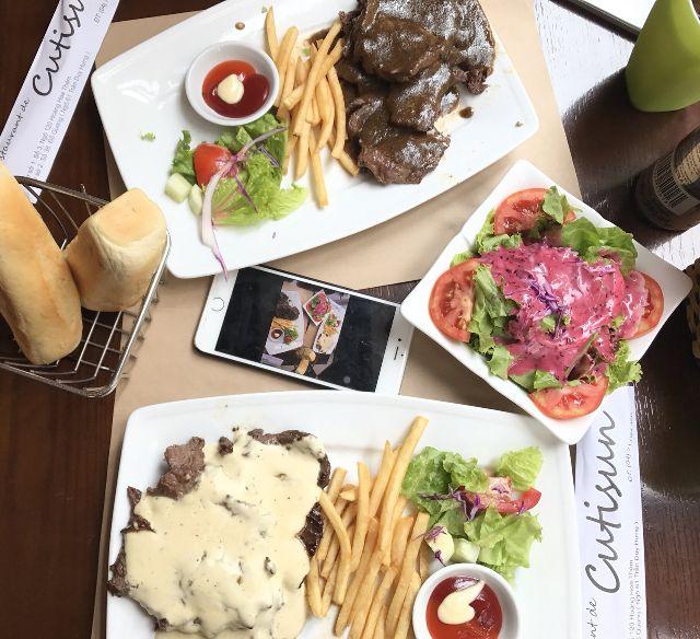 No căng bụng với 4 quán bít tết đông nườm nượp khách ở Hà Nội-9