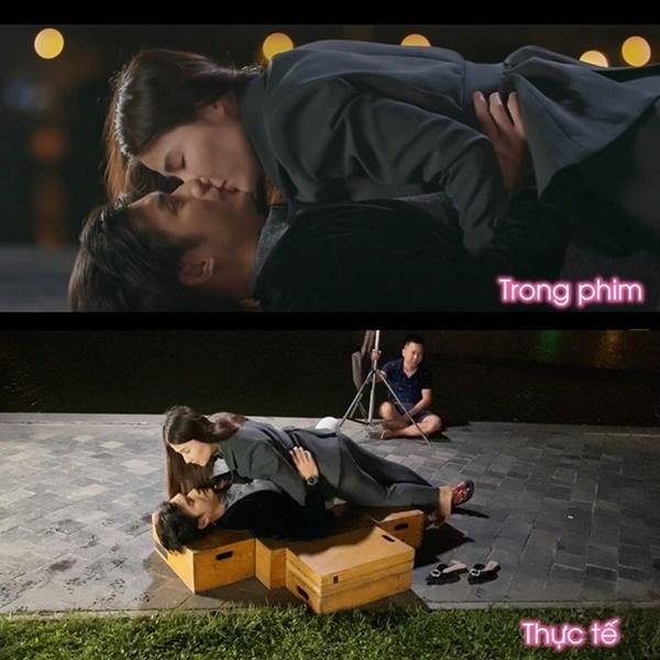 Hậu trường hài hước trong Hướng Dương Ngược Nắng: Nữ diễn viên bị xe tông bởi... 1 chiếc đèn-6