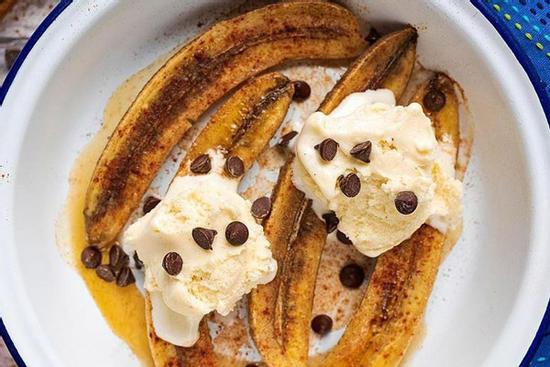 Công thức làm chuối nướng mật ong đơn giản