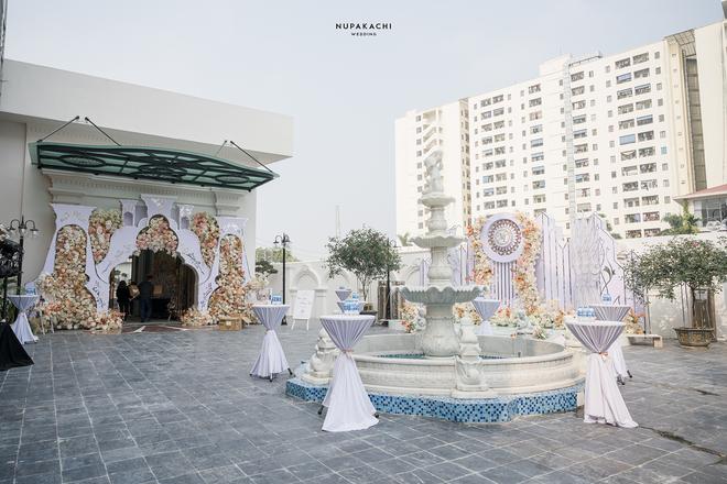 Đám cưới cổ tích ở Bắc Ninh: Riêng tiền thiết kế 30 tỷ, 300 xế xịn đỗ kín đường-3