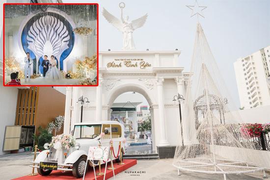Đám cưới cổ tích ở Bắc Ninh: Riêng tiền thiết kế 30 tỷ, 300 xế xịn đỗ kín đường