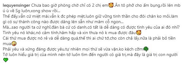 Lệ Quyên đáp trả khi bị mỉa mai đổi danh lấy tình-4
