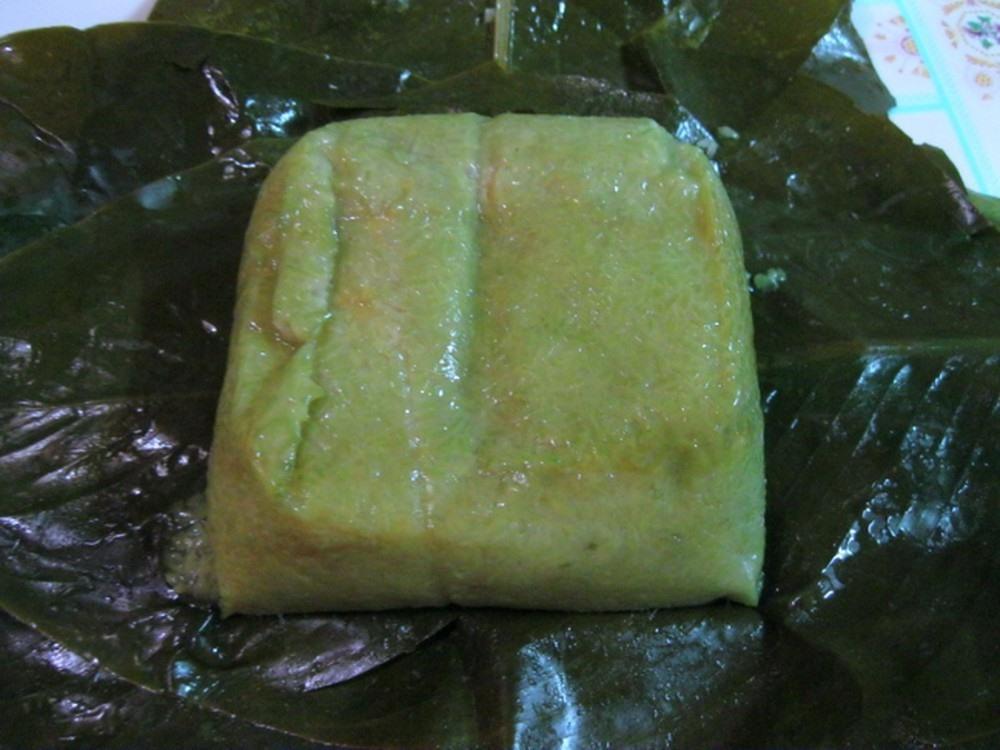 Gái đoảng học ngay skill bóc bánh chưng kinh điển chấp hết 3 ngày Tết vào bếp-1