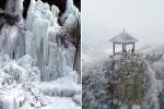 Khung cảnh băng tuyết sau trận bão lớn ở Trung Quốc