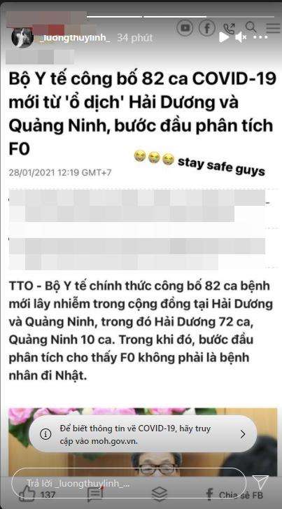 Sao Việt lan tỏa thông điệp tích cực khi dịch Covid-19 diễn biến phức tạp-6