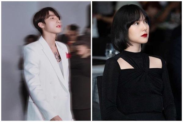 Sơn Tùng bị soi lối trang điểm và kiểu tóc bắt cặp với Hải Tú-5