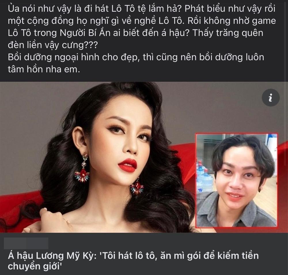 Trưởng đoàn lô tô mỉa mai Á hậu Chuyển giới Lương Mỹ Kỳ-3