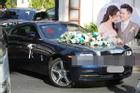Phan Thành dùng siêu xe 34 tỷ trong lễ rước dâu sáng nay