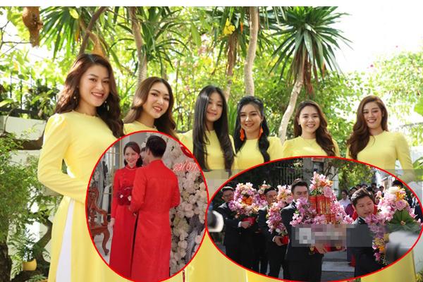 Dàn phù dâu đẳng cấp, toàn hoa khôi tiếp viên hàng không-16