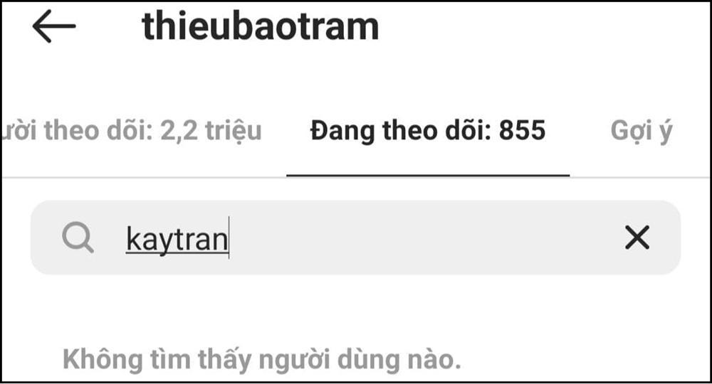 Kay Trần khóc dở mếu dở khi bị Thiều Bảo Trâm hủy theo dõi-2