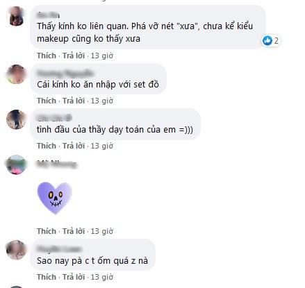 Tăng Thanh Hà đeo kính mắt mèo - mặc áo dài lạc quẻ-7