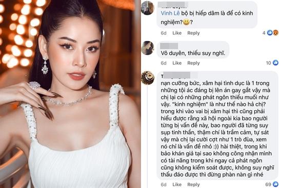 Chi Pu bị chỉ trích vì cười hớn hở khi nói về nạn xâm hại tình dục