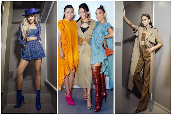 Diva Hồng Nhung lăng-xê mốt lộ nội y - H'Hen Niê cá tính với set đồ caro trendy