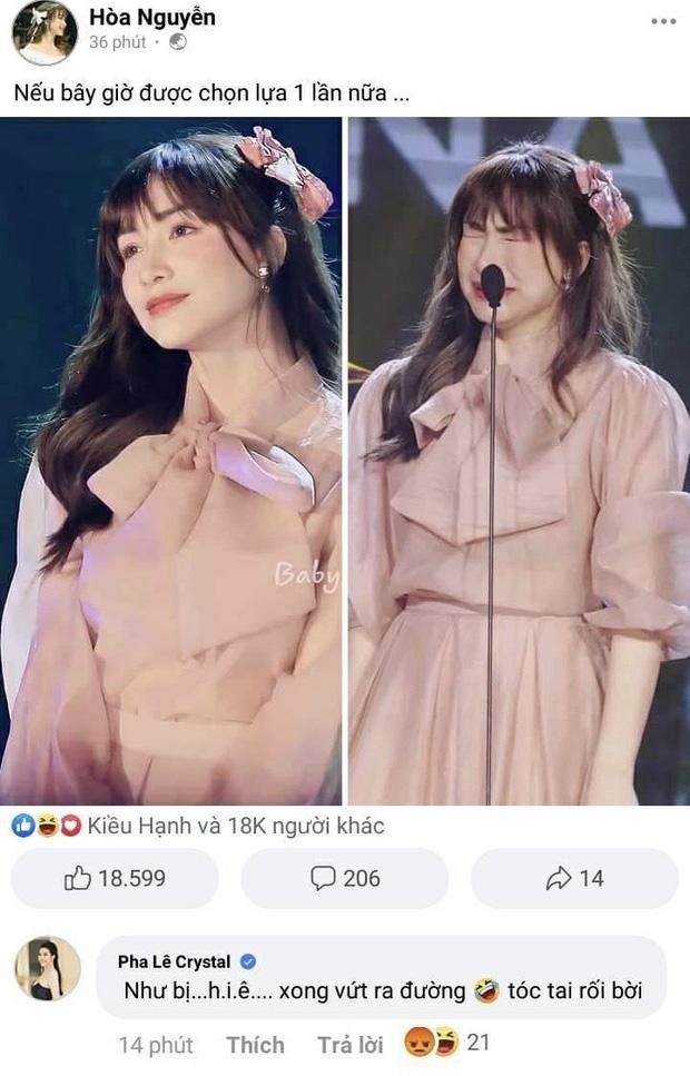 Hòa Minzy nhận giải khóc nức nở, Pha Lê bị ném đá với bình luận kém duyên-3