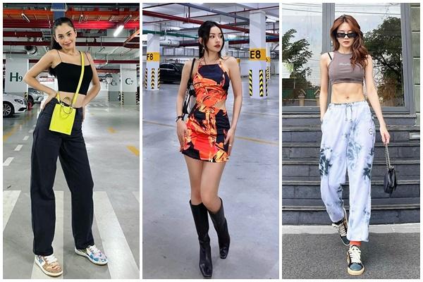 Chi Pu mặc quần tất mỏng quên cả nội y, hồn nhiên chụp hình nhức mắt-12