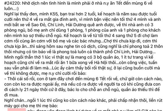 Xôn xao cô gái về Hải Dương ra mắt nhà người yêu, phải ở tới mùng 6 Tết vì cách ly