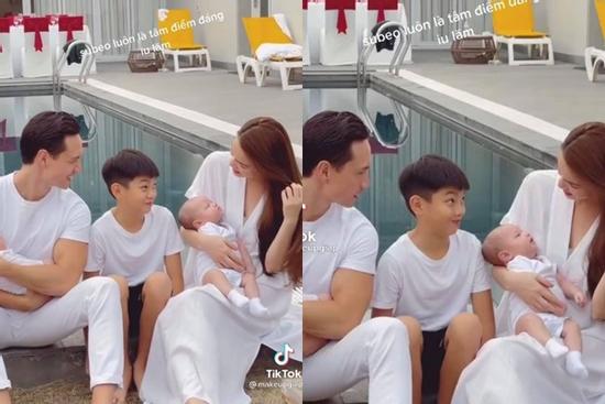 Hậu trường buổi chụp hình gia đình của Hà Hồ - Kim Lý: Subeo luôn là tâm điểm