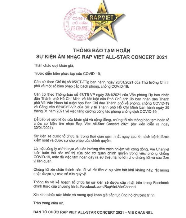 Fan 16 Typh gửi tặng 100 trái dừa cùng tin nhắn động viên ekip sau thông báo Rap Việt tạm hoãn-1